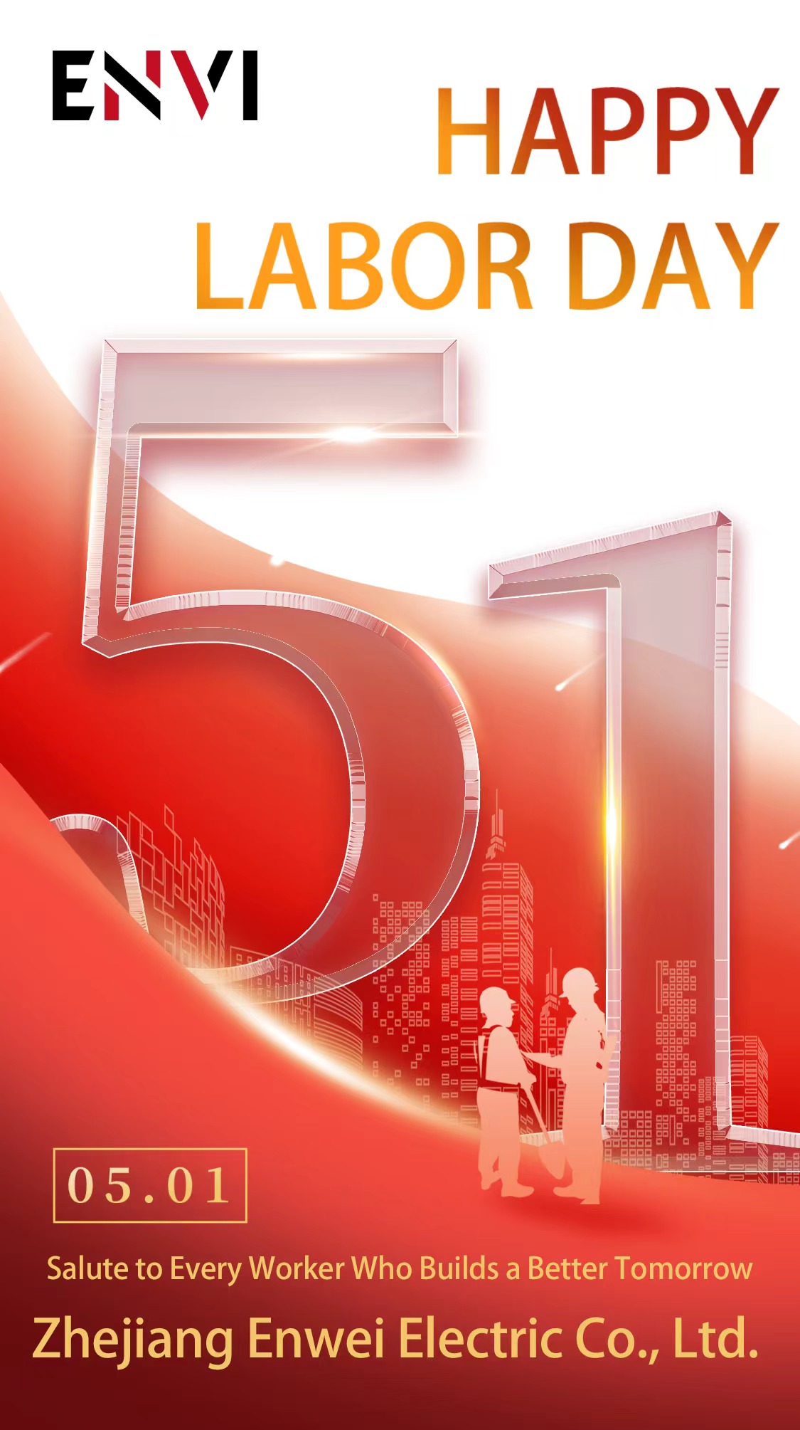 Salute to Every Worker Who Builds a Better Tomorrow